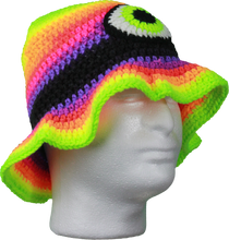 Load image into Gallery viewer, Eyeball Crochet Hat by Mama Bunnee