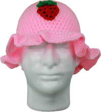 Load image into Gallery viewer, Strawberry Hat by Mama Bunnee