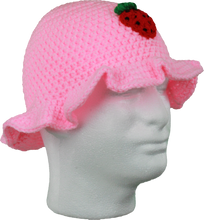 Load image into Gallery viewer, Strawberry Hat by Mama Bunnee