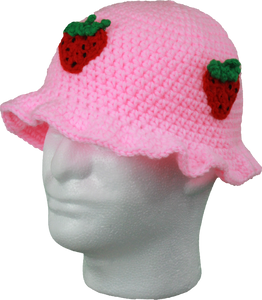 Strawberry Hat by Mama Bunnee