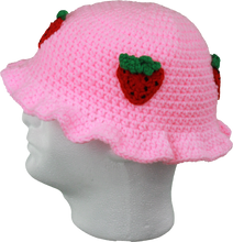 Load image into Gallery viewer, Strawberry Hat by Mama Bunnee
