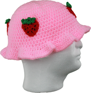 Strawberry Hat by Mama Bunnee
