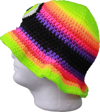 Load image into Gallery viewer, Eyeball Crochet Hat by Mama Bunnee
