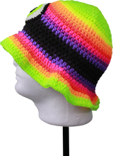 Load image into Gallery viewer, Eyeball Crochet Hat by Mama Bunnee
